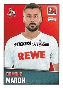 Sticker Dominic Maroh - German Football Bundesliga 2016-2017 - Topps