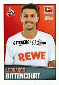 Sticker Leonardo Bittencourt - German Football Bundesliga 2016-2017 - Topps