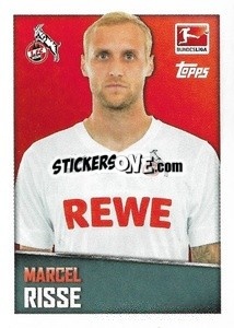 Sticker Marcel Risse - German Football Bundesliga 2016-2017 - Topps