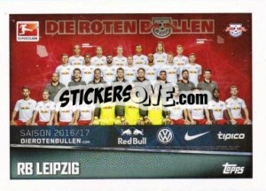 Figurina Mannschaftsfoto - German Football Bundesliga 2016-2017 - Topps