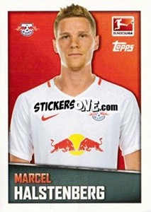Sticker Marcel Halstenberg - German Football Bundesliga 2016-2017 - Topps