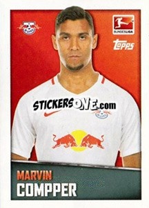 Sticker Marvin Compper - German Football Bundesliga 2016-2017 - Topps