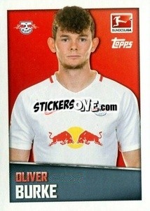Cromo Oliver Burke - German Football Bundesliga 2016-2017 - Topps