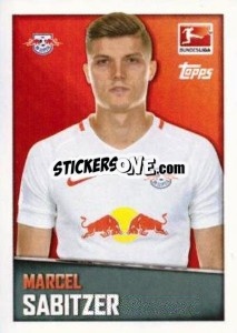 Figurina Marcel Sabitzer - German Football Bundesliga 2016-2017 - Topps