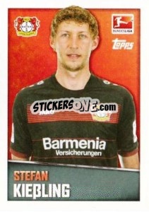 Sticker Stefan Kießling - German Football Bundesliga 2016-2017 - Topps