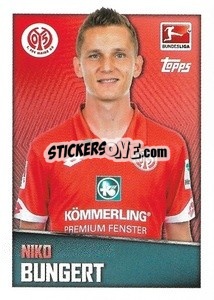 Figurina Niko Bungert - German Football Bundesliga 2016-2017 - Topps