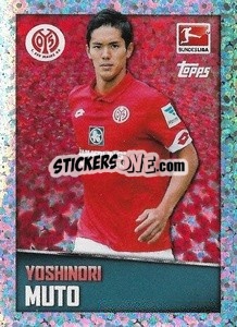 Cromo Yoshinori Muto - German Football Bundesliga 2016-2017 - Topps