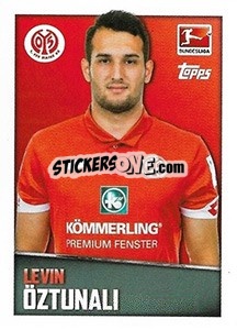 Cromo Levin Öztunali - German Football Bundesliga 2016-2017 - Topps