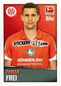 Sticker Fabian Frei - German Football Bundesliga 2016-2017 - Topps