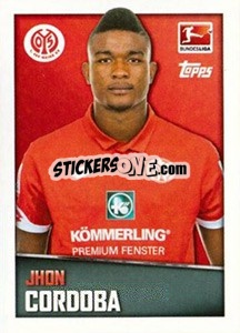 Sticker Jhon Cordoba