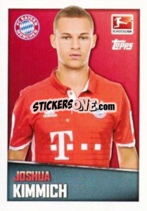 Cromo Joshua Kimmich - German Football Bundesliga 2016-2017 - Topps