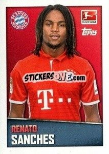 Sticker Renato Sanches - German Football Bundesliga 2016-2017 - Topps
