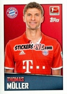 Figurina Thomas Müller - German Football Bundesliga 2016-2017 - Topps
