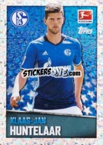 Sticker Klaas-Jan Huntelaar - German Football Bundesliga 2016-2017 - Topps