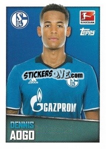 Figurina Dennis Aogo - German Football Bundesliga 2016-2017 - Topps