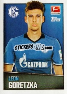 Figurina Leon Goretzka - German Football Bundesliga 2016-2017 - Topps