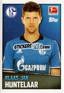 Sticker Klaas-Jan Huntelaar - German Football Bundesliga 2016-2017 - Topps