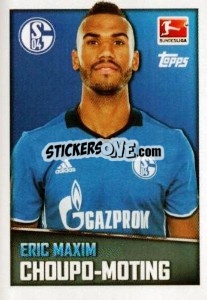 Sticker Eric Maxim Choupo-Moting - German Football Bundesliga 2016-2017 - Topps