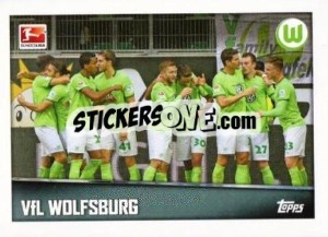 Sticker Mannschaftsfoto - German Football Bundesliga 2016-2017 - Topps