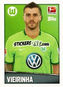 Cromo Vieirinha - German Football Bundesliga 2016-2017 - Topps