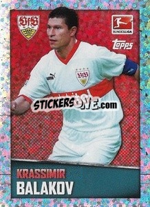 Cromo Krassimir Balakov - German Football Bundesliga 2016-2017 - Topps