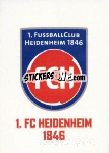 Sticker Logo - German Football Bundesliga 2016-2017 - Topps