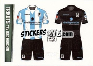 Sticker Trikots - German Football Bundesliga 2016-2017 - Topps