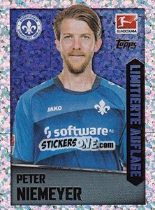 Sticker Peter Niemeyer - German Football Bundesliga 2016-2017 - Topps