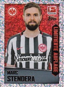 Sticker Marc Stendera - German Football Bundesliga 2016-2017 - Topps