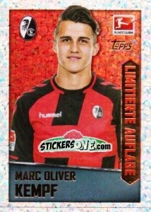 Cromo Marc Oliver Kempf - German Football Bundesliga 2016-2017 - Topps