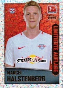 Cromo Marcel Halstenberg - German Football Bundesliga 2016-2017 - Topps