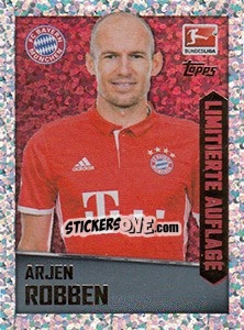 Cromo Arjen Robben - German Football Bundesliga 2016-2017 - Topps