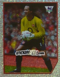 Figurina David Seaman (clean sheets) - Premier League Inglese 2002-2003 - Merlin