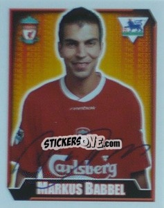 Sticker Markus Babbel - Premier League Inglese 2002-2003 n. 306 - Merlin