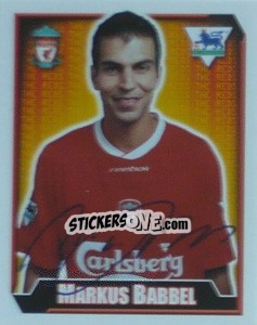 Cromo Markus Babbel - Premier League Inglese 2002-2003 - Merlin