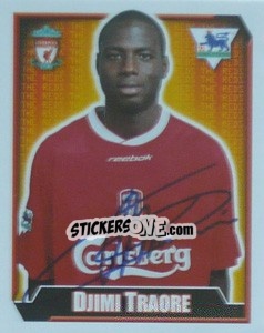 Sticker Djimi Traore - Premier League Inglese 2002-2003 - Merlin