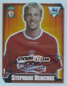 Figurina Stephane Henchoz - Premier League Inglese 2002-2003 - Merlin