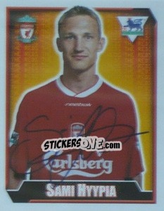 Cromo Sami Hyypia - Premier League Inglese 2002-2003 - Merlin