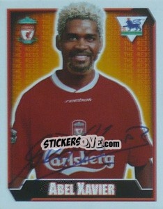 Figurina Abel Xavier - Premier League Inglese 2002-2003 - Merlin