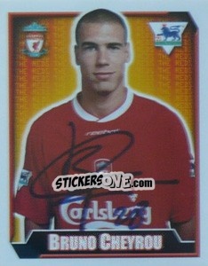 Sticker Bruno Cheyrou - Premier League Inglese 2002-2003 n. 315 - Merlin