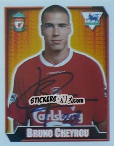 Sticker Bruno Cheyrou - Premier League Inglese 2002-2003 - Merlin