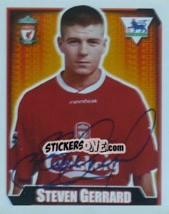 Cromo Steven Gerrard - Premier League Inglese 2002-2003 - Merlin