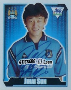 Figurina Jihai Sun - Premier League Inglese 2002-2003 - Merlin