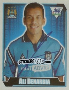 Sticker Ali Benarbia - Premier League Inglese 2002-2003 - Merlin