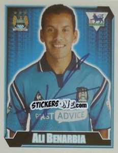 Figurina Ali Benarbia - Premier League Inglese 2002-2003 - Merlin