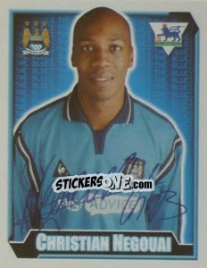 Figurina Christian Negouai - Premier League Inglese 2002-2003 - Merlin