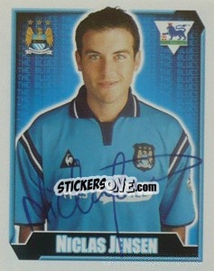Cromo Niclas Jensen - Premier League Inglese 2002-2003 - Merlin