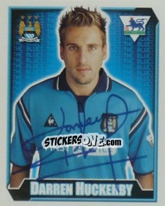 Cromo Darren Huckerby - Premier League Inglese 2002-2003 - Merlin