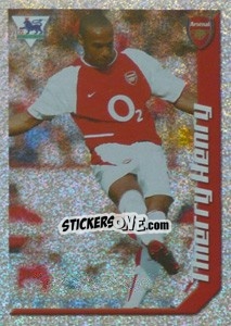 Sticker Thierry Henry (Star Player) - Premier League Inglese 2002-2003 n. 5 - Merlin