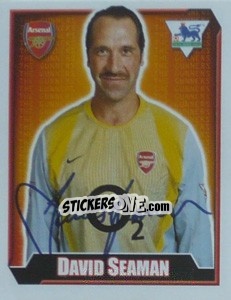 Sticker David Seaman - Premier League Inglese 2002-2003 n. 7 - Merlin